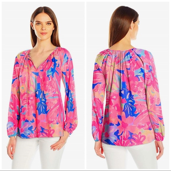 Lilly Pulitzer Tops - Lilly Pulitzer Playa Hermosa Willa Top
